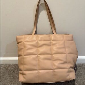 Target A New Day Puffer Quilted Tote Bag